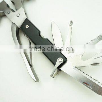 91021 6 Inch Multi Tool Stainless Steel Hammer Multifunction Foldable Portable Combination Tool Clam photo-5