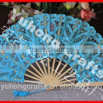 Spanish style lace hand held fan