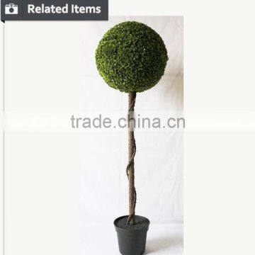 2015 Hot Sell Artificial Milan Boxwood Topiary Ball With Any Size for Hall Decoration photo-4