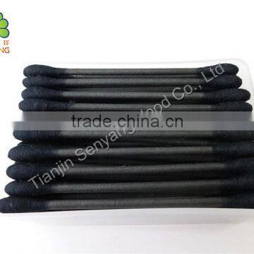 black cosmatic ear cleaning cotton buds cotton swabs