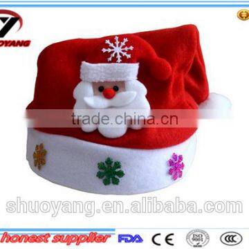 Cheap Promotional Custom Christmas Hats for Christmas Decoration photo-3