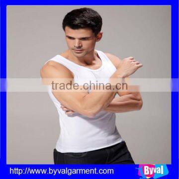 OEM cotton men gym tank top with fitness