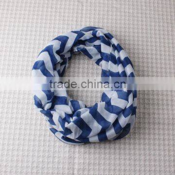 Red Chevron Cotton Scarf Women Winter Scarf photo-3