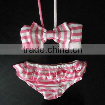 Baby Girls Star Bowknot Top and Stripes Underwear Beach Wear Cover up for Kids photo-5
