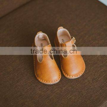 Zm50158b 2017 New Product Kids Sandal pu Leather Girl Thin Shoes photo-4