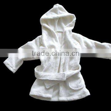 100% cotton children's bathrobe