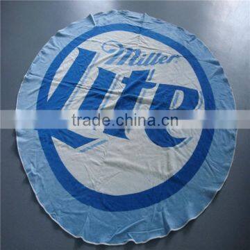 Custom Printed100%cotton Velour Round Compressed Beach Towels photo-3