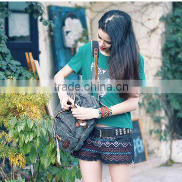 Custom Wholesale Dry Fit Design Style Women Fashion Casual T-shirt and Student Short Sleeved Print T-shirt photo-3