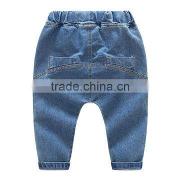 S33456W 2017 Fashion Boys Jeans Washable Soft Jean Worn Out Pants photo-2