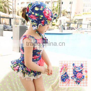 S13713A Wholesale kids swimwear for young girls