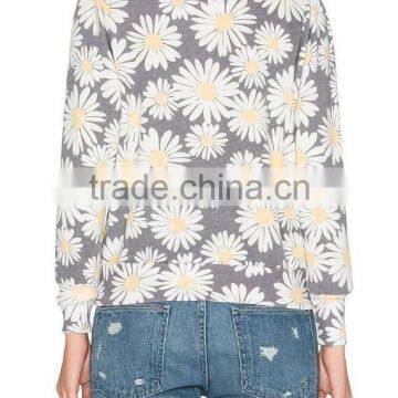 Runwaylover EY2353B New Design 2017 Ladies Fashion Printed Hoodies photo-3