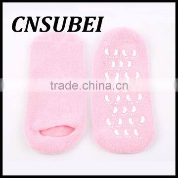 Moisturing and Spa Gel Heel Socks Spa Socks for Cracked Heel photo-4