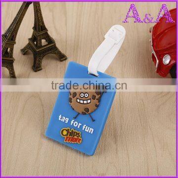 Personalized Luggage Tag Maker Wholesale Custom Logo Cheap Bulk Travel Airplane Soft Pvc Luggage Tag photo-4