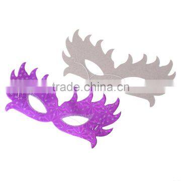 Paper Props Decorations Christmas Snowflake Pattern Simple Design Masquerade Party Mask photo-2