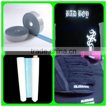 dongguan reflective iron on transfer film for sports wear