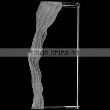 Optic Crystal Glass Blank Iceberg For Souvenirs Office Decoration JKC-0078 photo-2