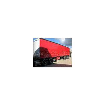 Red truck cover container tarpaulin side curtain waterproof 1000D1000D 30x30