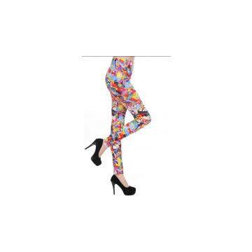 Colorful Milk Silk Pencil Wholesale Leggings