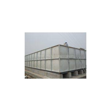 thermal insulation sectional frp fiberglass tank