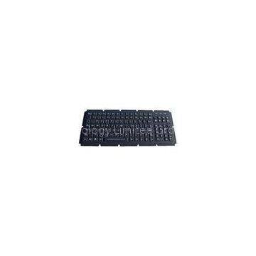 industrial silicone rubber keyboard with numeric keys , backlight