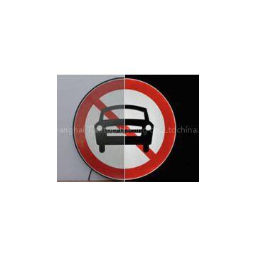 Solar Power Illuminated Traffic Signs, LED Traffic Signal
