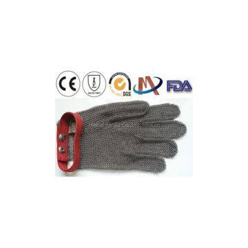 Metal mesh glove