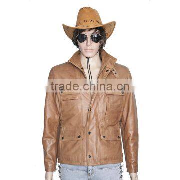 Custom Made Real Leather Biker Jacket / Leather Jacket photo-3