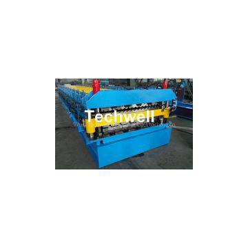 Chain Transmission Double Layer Roll Forming Machines For Corrugated Sheets