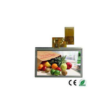 Rohs 4.3inch 480*272 TFT LCD With RTP For Smart Home And Monitor