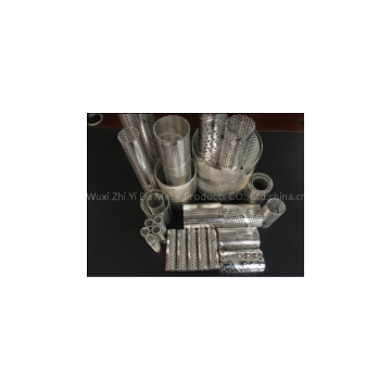 good quality spiral welded perforated metal center pipes center core filter elements filter frame center tube