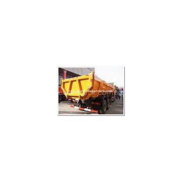 336HP dump Truck HOWO A7  6x4  EURO II  Yellow with high strength steel U shape cargo body