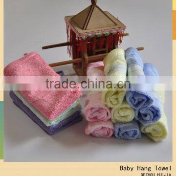 Made in China New woven Technics baby towels type bmaboo baby hang towel