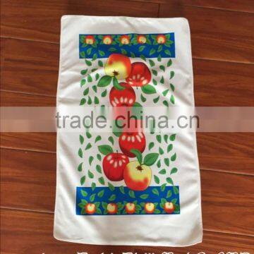 New design home textile eco-friendly microfiber warp knitted tea towels