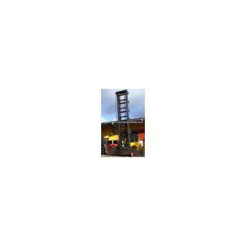 container handler reach stacker for handling empty containers