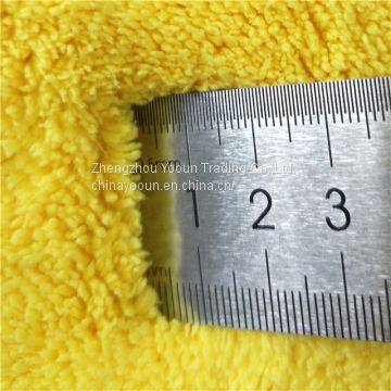 Hot Sale Gray + Yellow Super Absorption Car Cleaning Towel photo-3