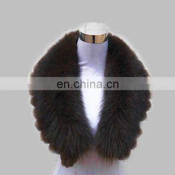 Luxury top quality fur collar real fox fur collar factory direct supply wholesale