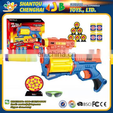 Fashionable kids outdoor toys eva pop plastic toy gun