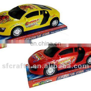 Low price plastic friction toy car