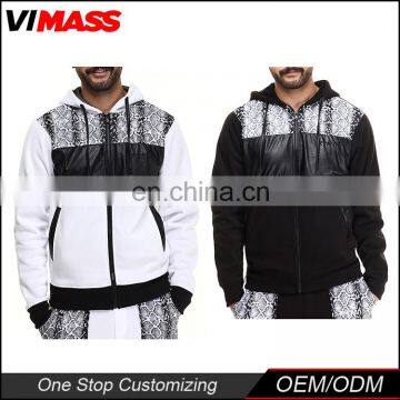 New style mens fleece custom hoodie factory