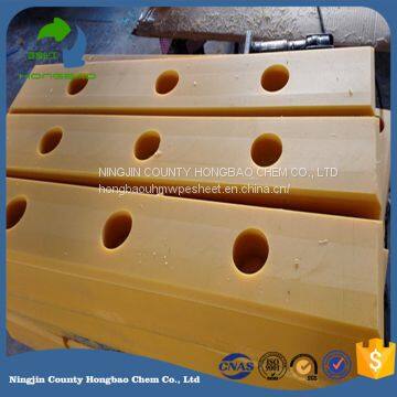 Dock Ship Protection Rigid Engineering Plastic High Molecular Weight Pe UV Resistance Marine Fender Pad Board