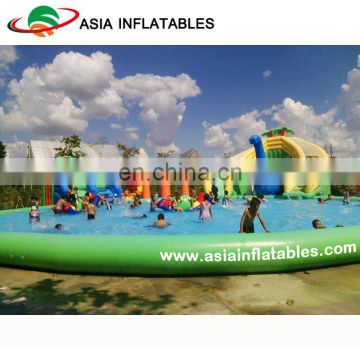 Giant Inflatable Water Park, Dinosaur Amusment Park Games Equipment For Kids