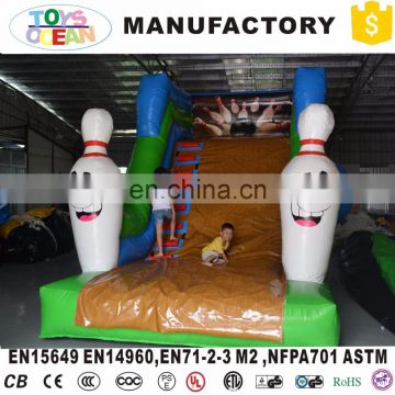 inflatable bowling bouncer slide jumping castle