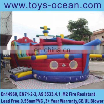 Commercial Giant Inflatable slide, inflatable bouncer slide