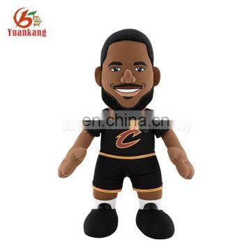 Custom plush football player dolls soccer star toys