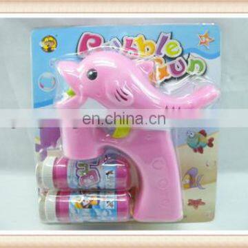 summer toys wholesale light up dolphin soap bubble water gun