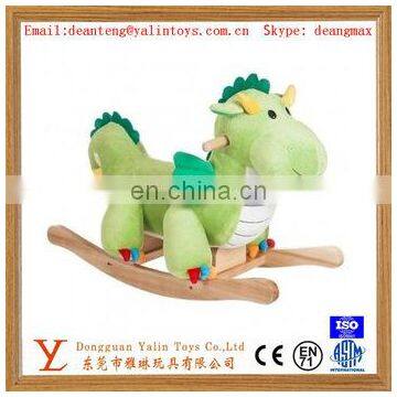 New fashion riding toys for babies/cartoon stuffed dinosaur plush riding animal toys for baby rid