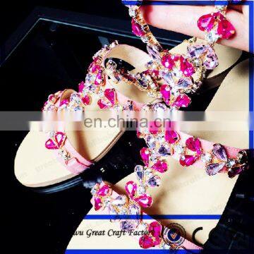 2015 new style made in china shoes decoration accessories