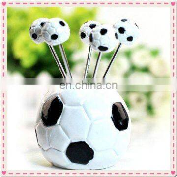 Wedding Gift football Design Fruit Fork