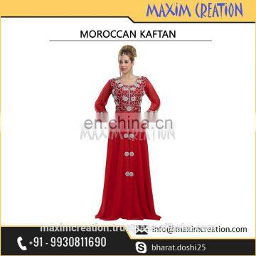 Designer Wedding Gown Party Wear Caftan Dress photo-3