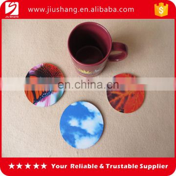 Personalized felt natural rubber coaster manufacturer